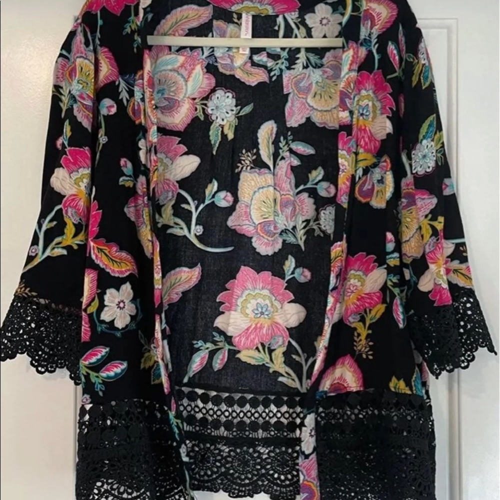 Floral kimono